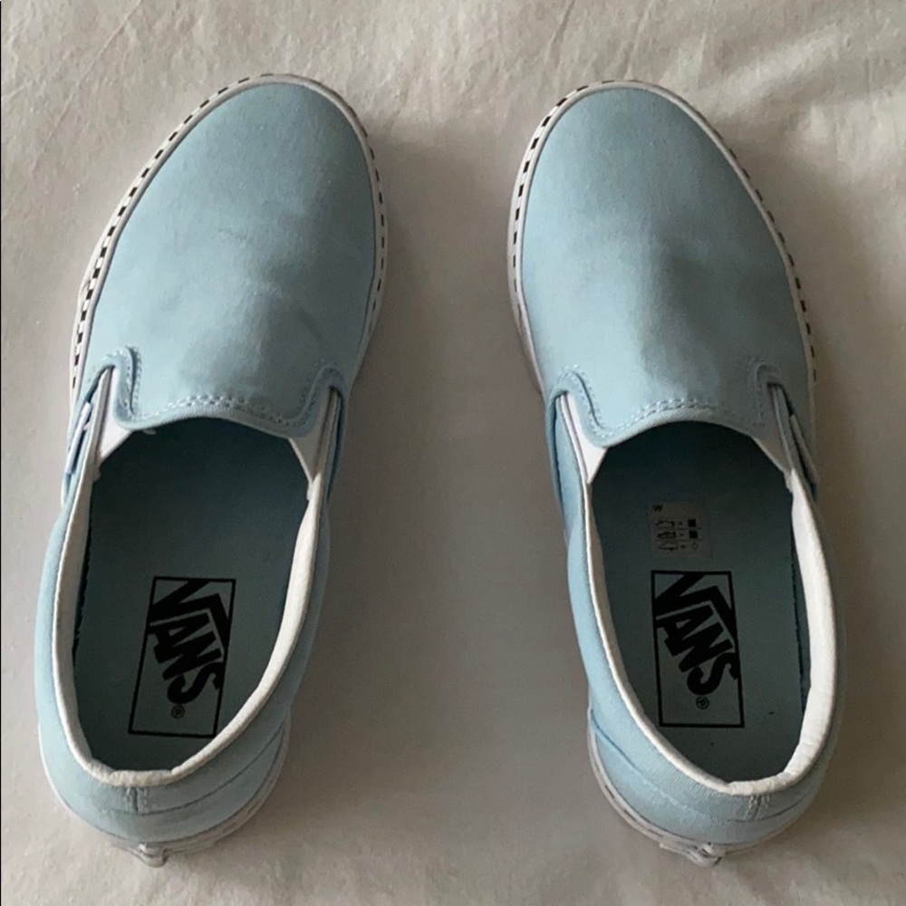 Blue vans!!